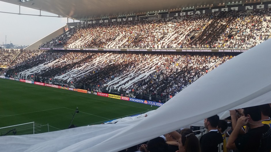 Arena Corinthians se tornou caldeiro do Timo