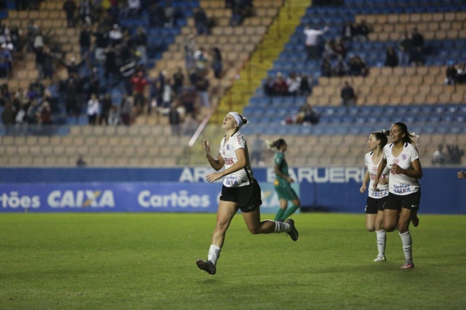 As jogadoras do Corinthians fizeram bonito e avançaram para a final do Brasileirão