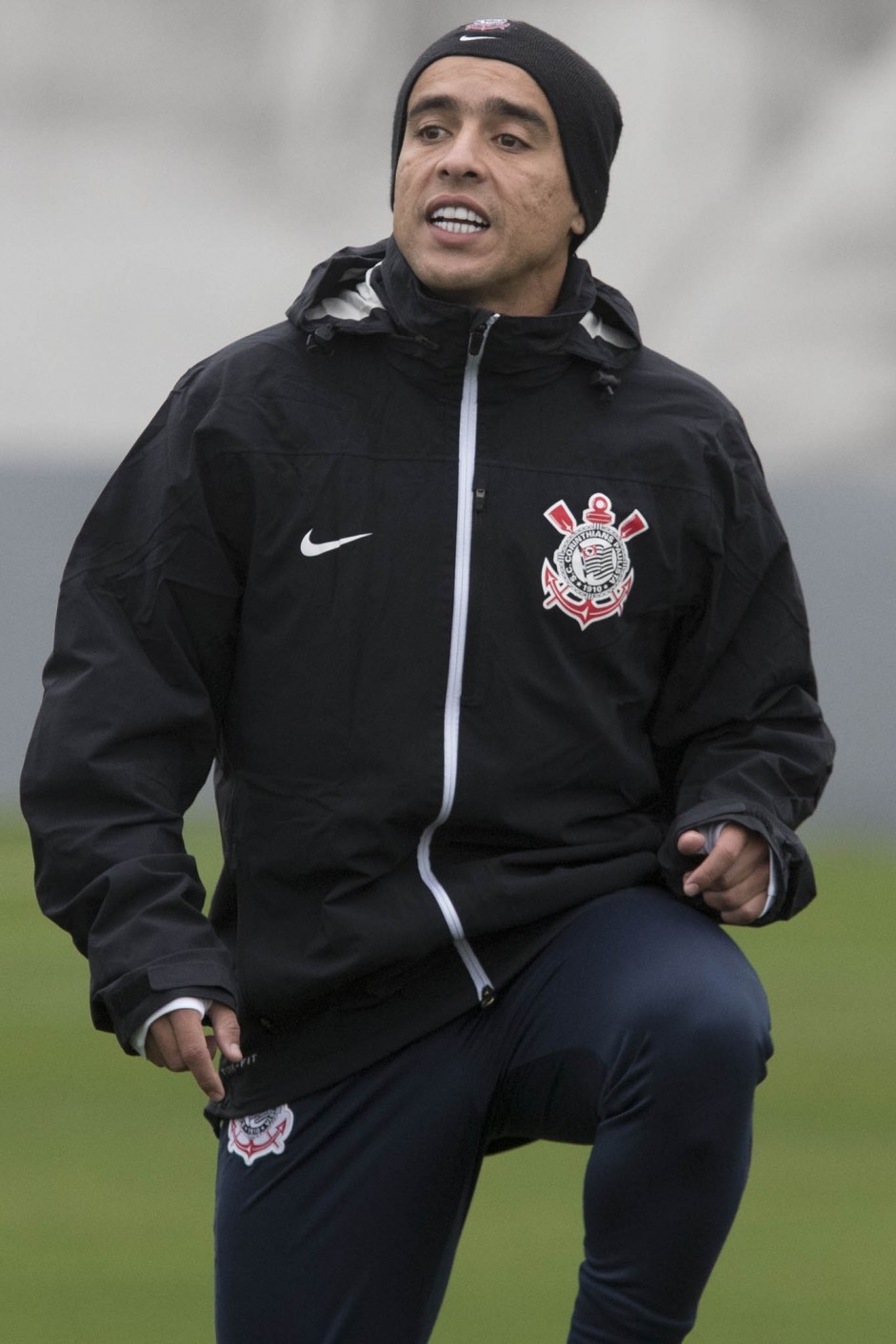 Jadson durante treino da tarde desta terça-feira; O último antes de enfrentar o Avaí