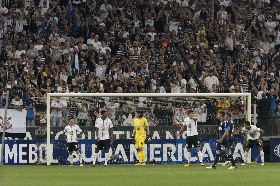 O ltimo jogo do Corinthians contra um time argentino na Neo Qumica Arena foi em 2019, contra o Racing