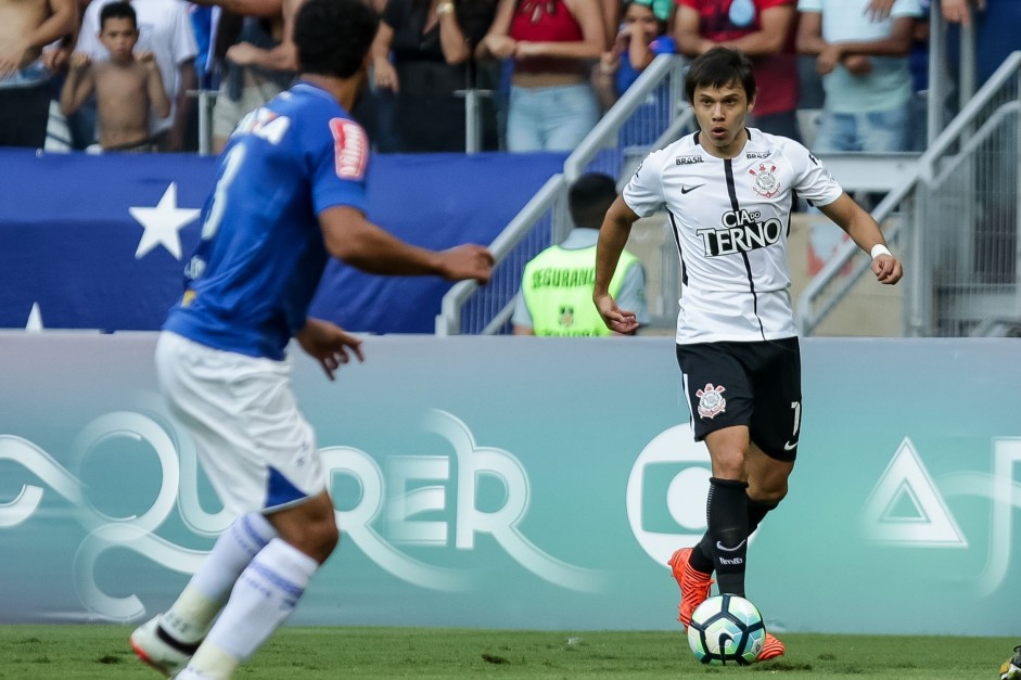 Diante o Cruzeiro, Romero completou 150 jogos pelo Corinthians