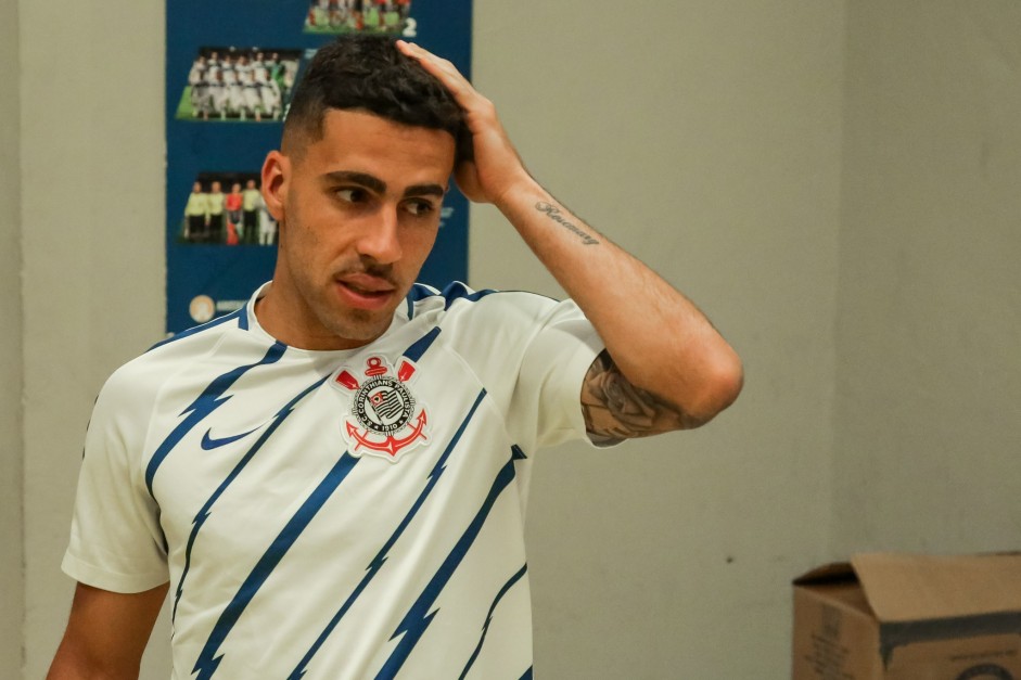 Gabriel est suspenso das prximas duas partidas do Corinthians, contra Coritiba e Bahia