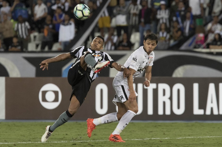 Romero teve atuao apagada contra o Botafogo