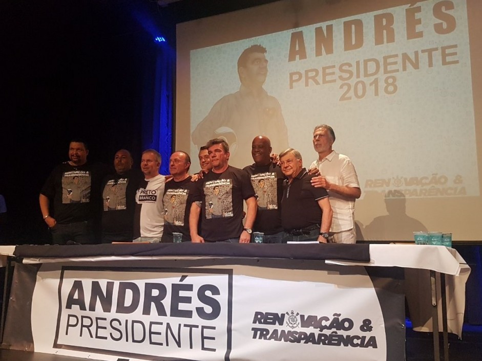 Andrés Sanchez vai concorrer à presidência do Corinthians pela segunda vez Andrés Sanchez vai concorrer à presidência do Corinthians pela segunda vez