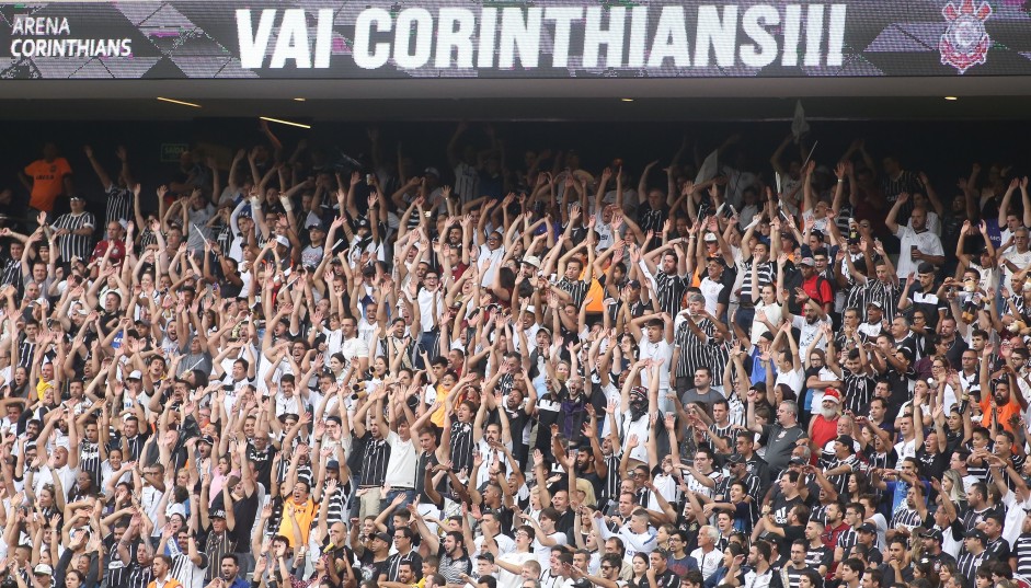Com grandes temporadas em 2015 e 2017, a torcida do Corinthians foi a responsvel por duas das cinco melhores bilheterias do pas