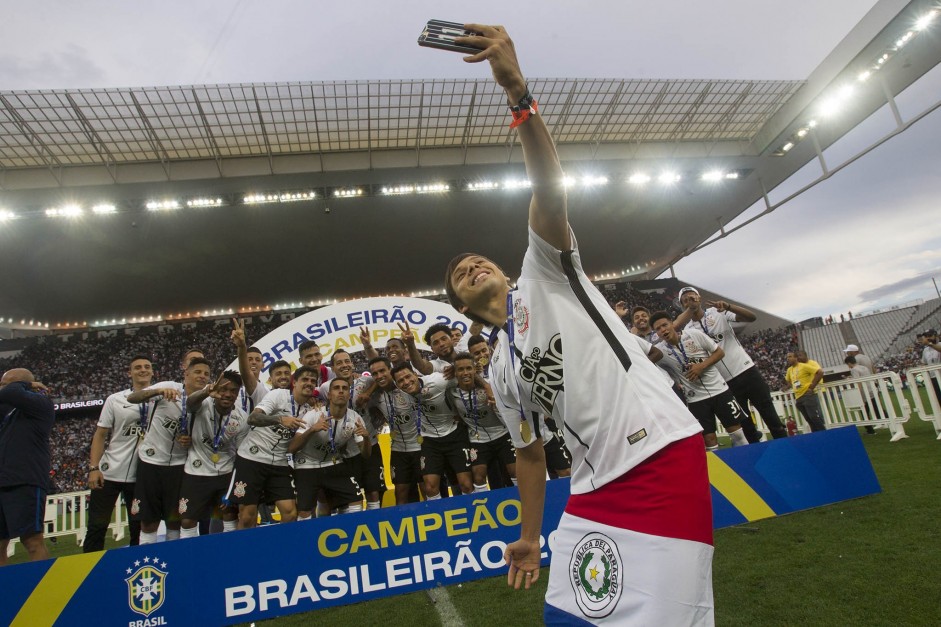 Romero já soma quatro conquistas com o Corinthians; foi titular em três delas Romero já soma quatro conquistas com o Corinthians; foi titular em três delas