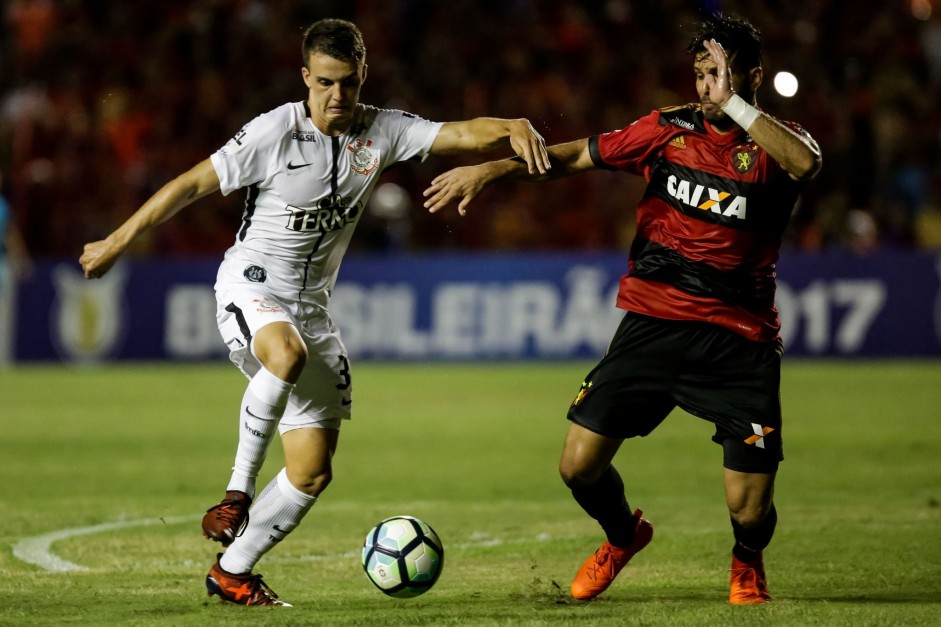 Rodrigo Figueiredo fez sua primeira partida contra o Sport, em Recife