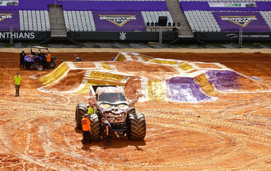 Arena Corinthians recebe o Monster Jam pelo segundo ano seguido