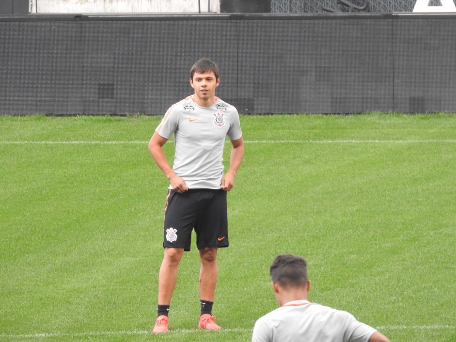 Romero treina na Arena Corinthians