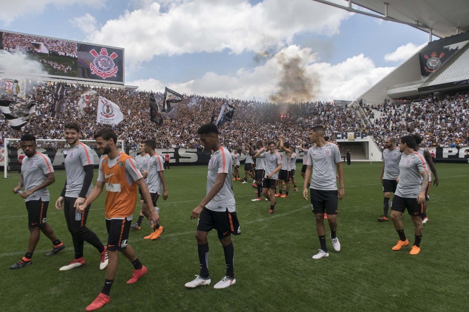 Corinthians faz treino aberto no sbado na Arena em Itaquera