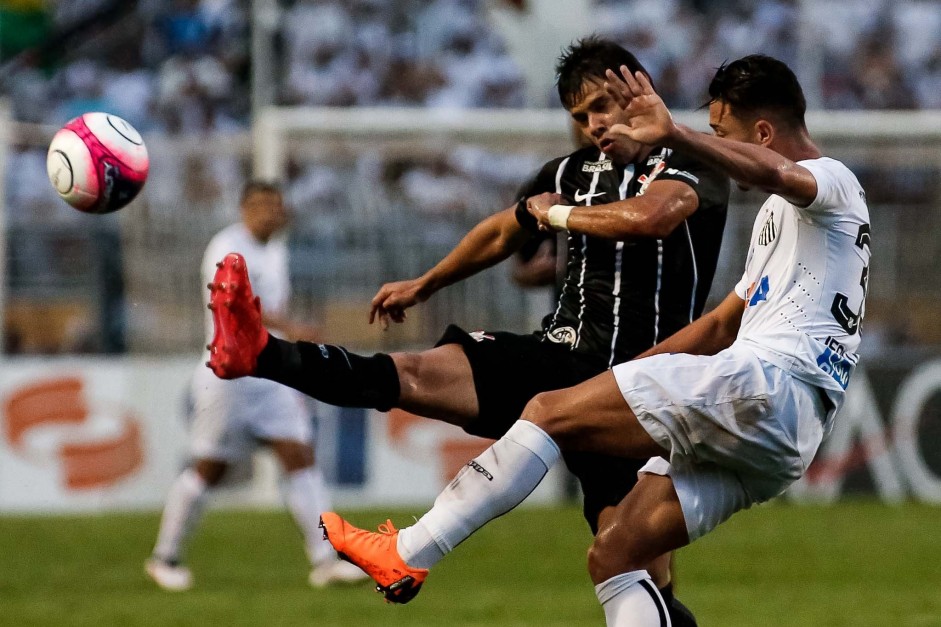 Romero se envolveu em polmica no ltimo clssico entre Corinthians e Santos