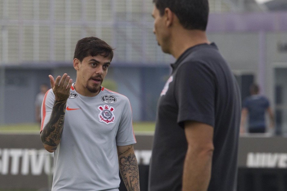 Fagner analisou as alteraes que o Corinthians deve ter no Drbi deste domingo