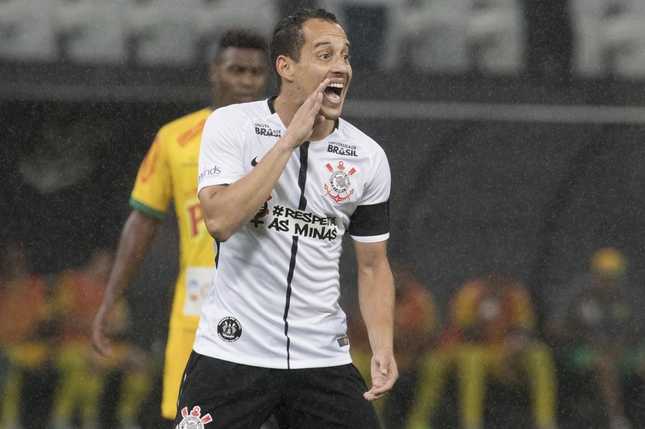 Rodriguinho durante jogo contra o Mirassol, na Arena Corinthians