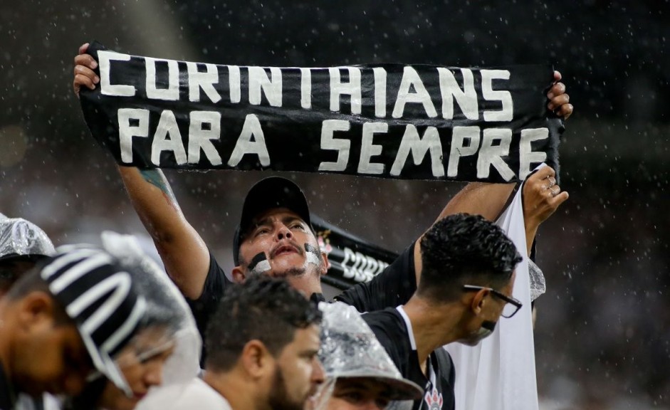 Torcida marcou presença na Arena Corinthians
