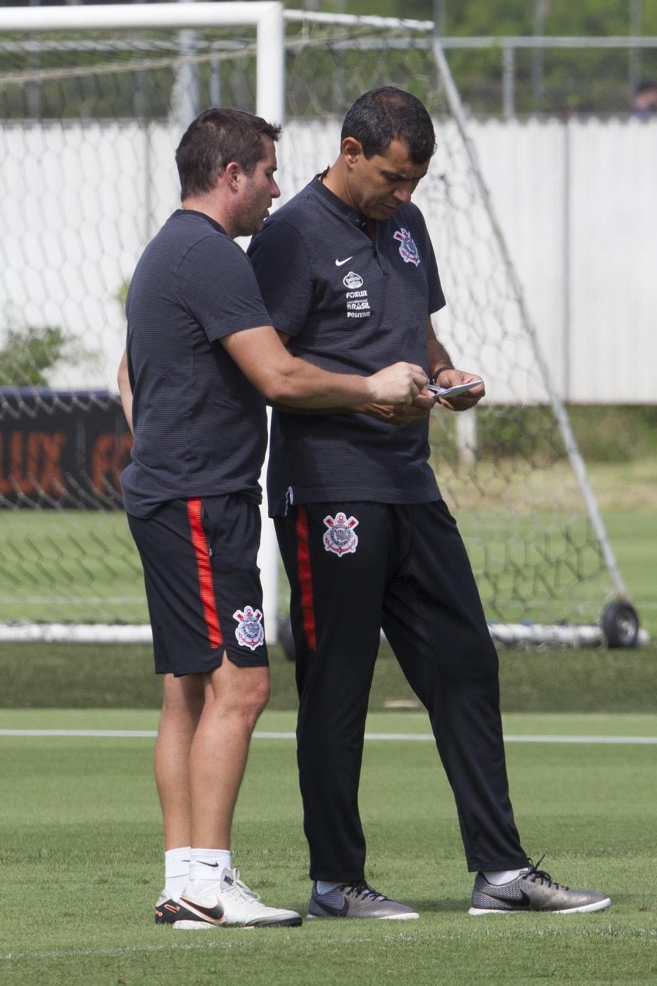 Osmar Loss e Fbio Carille preparam a equipe para enfrentar o Bragantino, pelo Paulisto