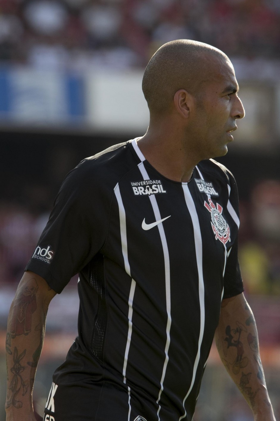 Emerson Sheik foi titular de última hora contra o São Paulo, no Morumbi