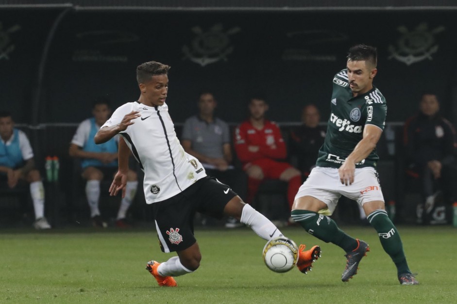 Pedrinho entrou e deu um gs ao time contra o Palmeiras, pela final, na Arena Corinthians