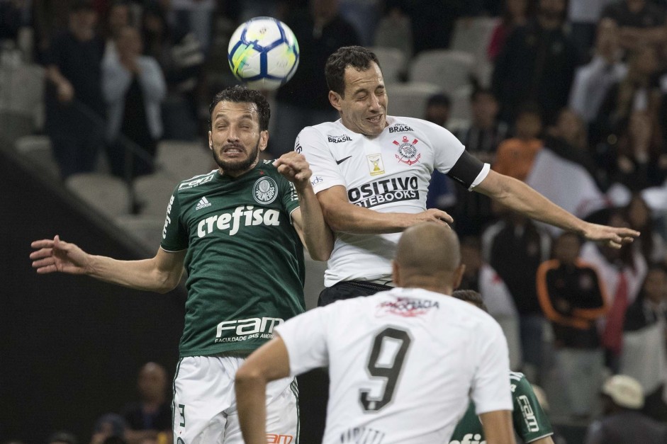 Rodriguinho jogou muito contra o Palmeiras, na Arena Corinthians, pelo Brasileirão