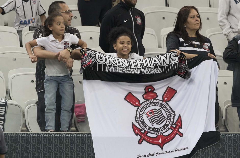 Pouco mais de 20 mil torcedores compareceram à Arena Corinthians para duelo contra o Botafogo