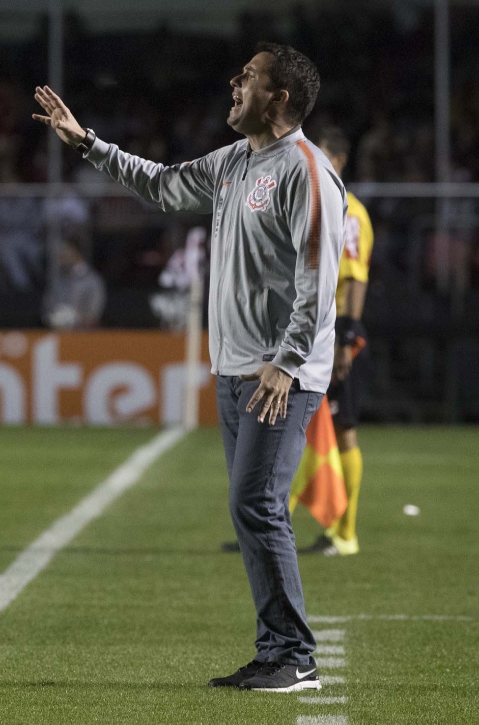 Osmar Loss viu o Corinthians sucumbir ao São Paulo, no Morumbi