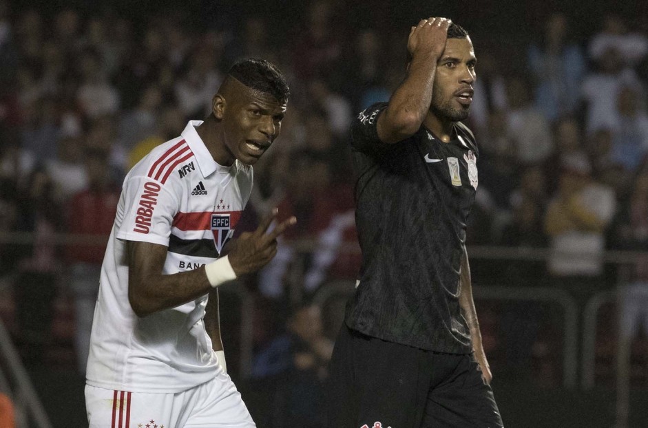 Jonathas se mostrou insatisfeito com o seu desempenho no clssico contra o So Paulo