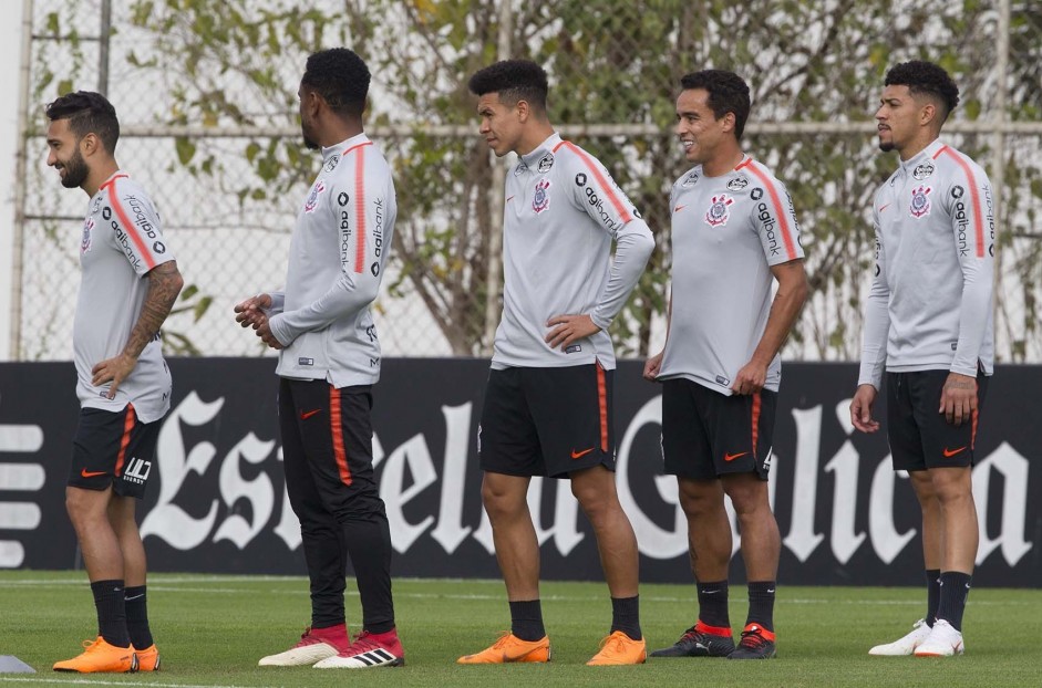 Jogadores se preparam para encarar o Cruzeiro, pelo Campeonato Brasileiro