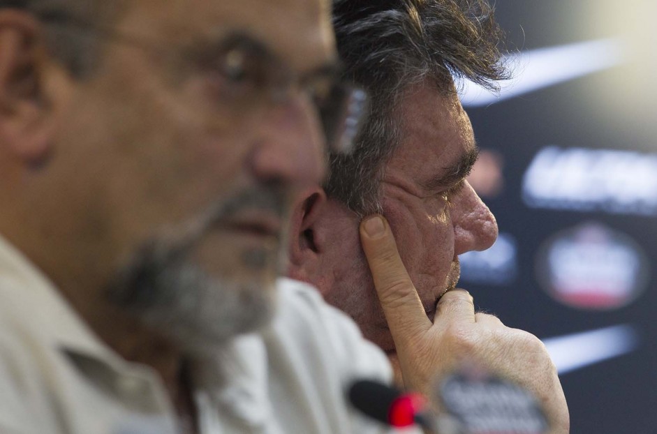 Coletiva do presidente Andrs Sanchez e demais dirigentes