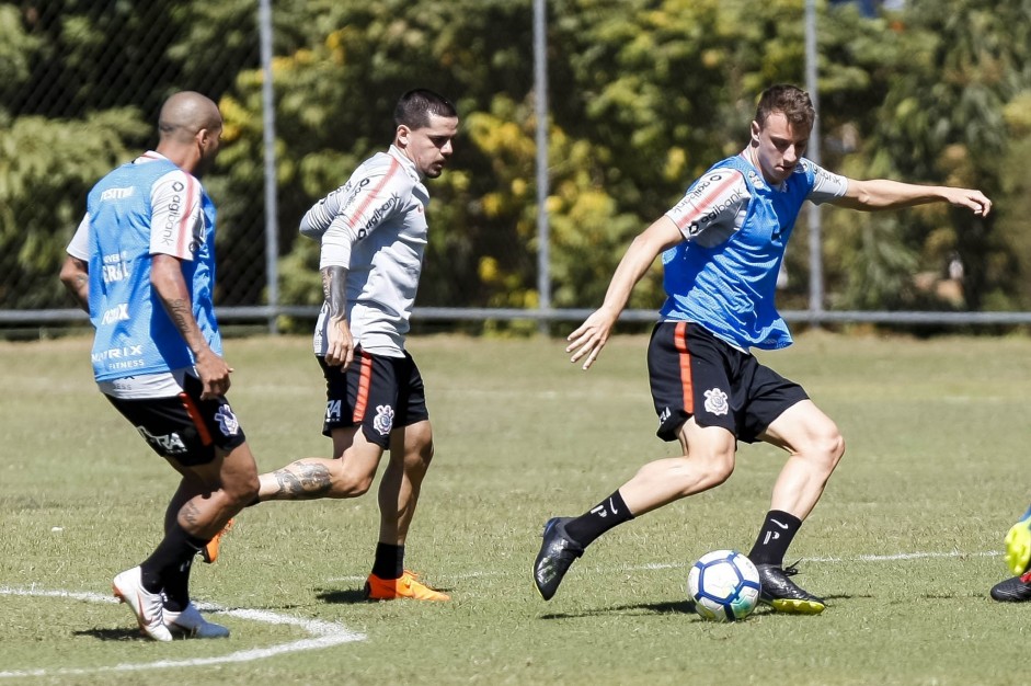 Corinthians treinou no CT do Brasiliense, para o jogo contra o Vasco, no domingo