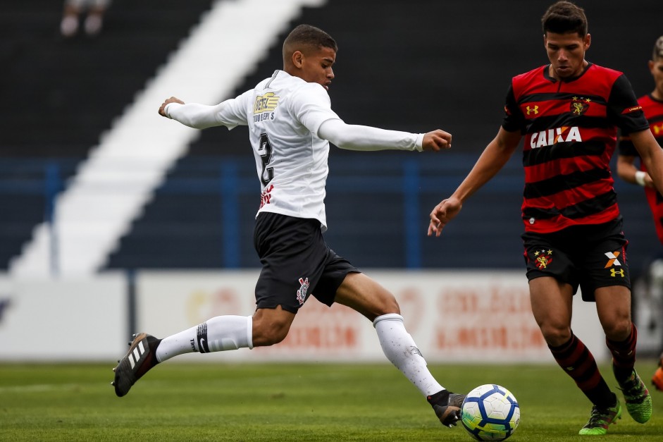 Jordan atuando contra o Sport, pelo Brasileiro sub-20