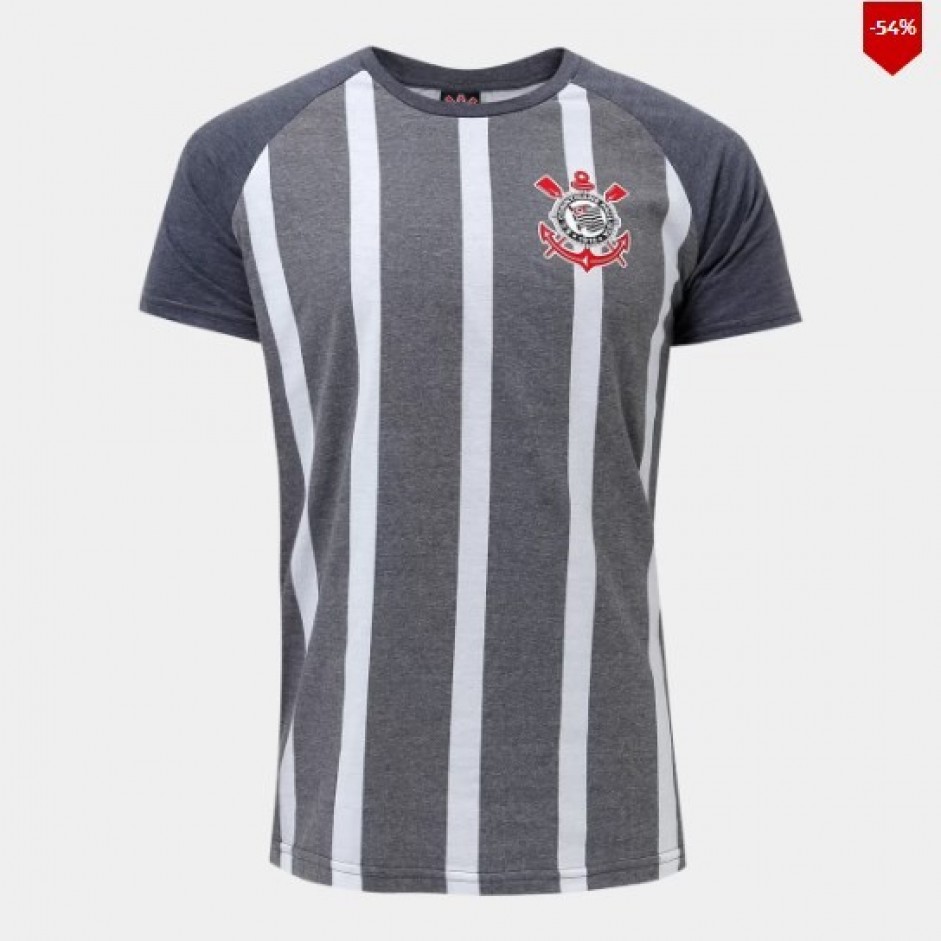 Camisa Corinthians Retr Torcedor Masculina