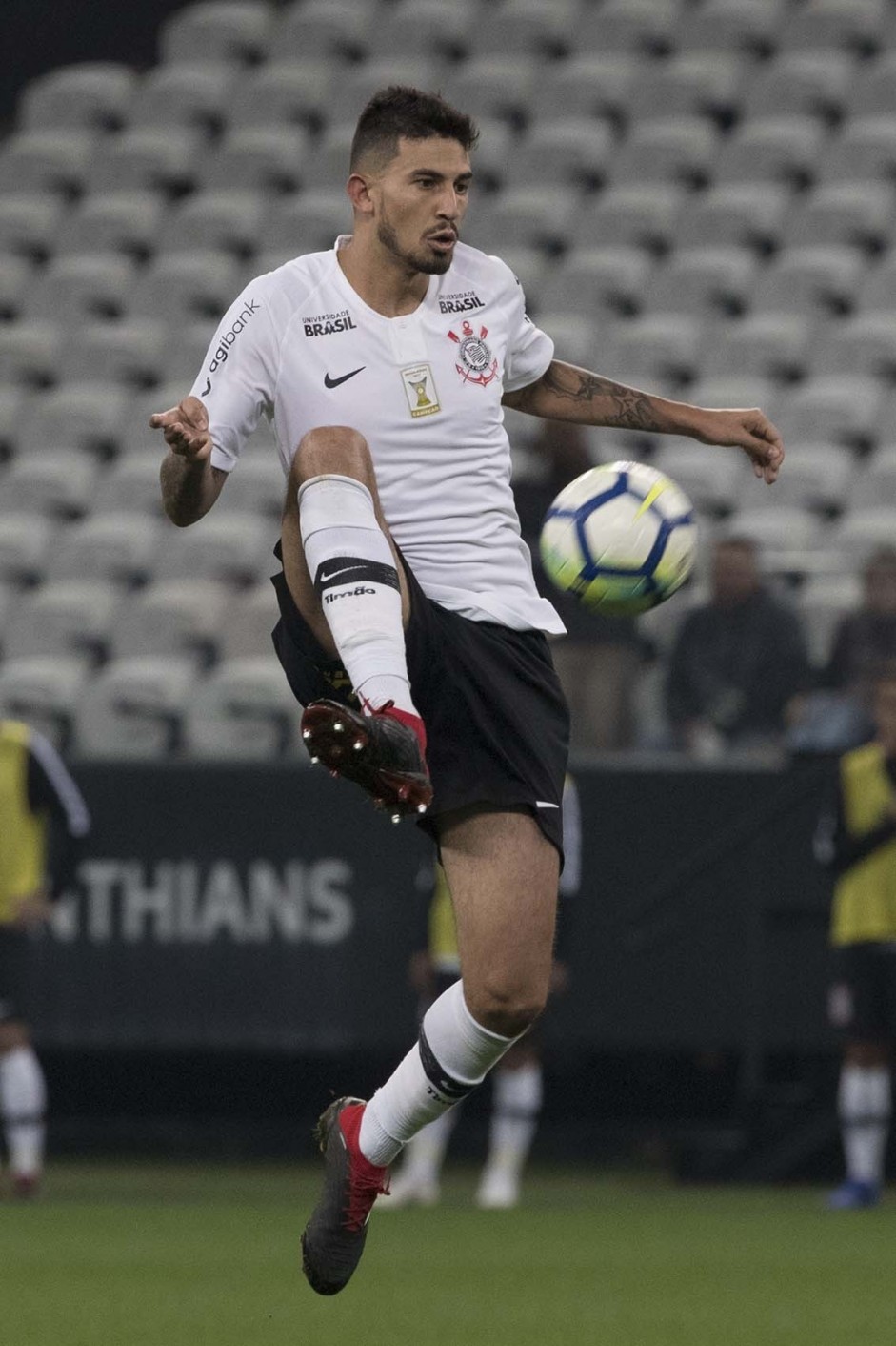 Pedro Henrique está suspenso para a próxima partida do Corinthians, pelo Brasileirão