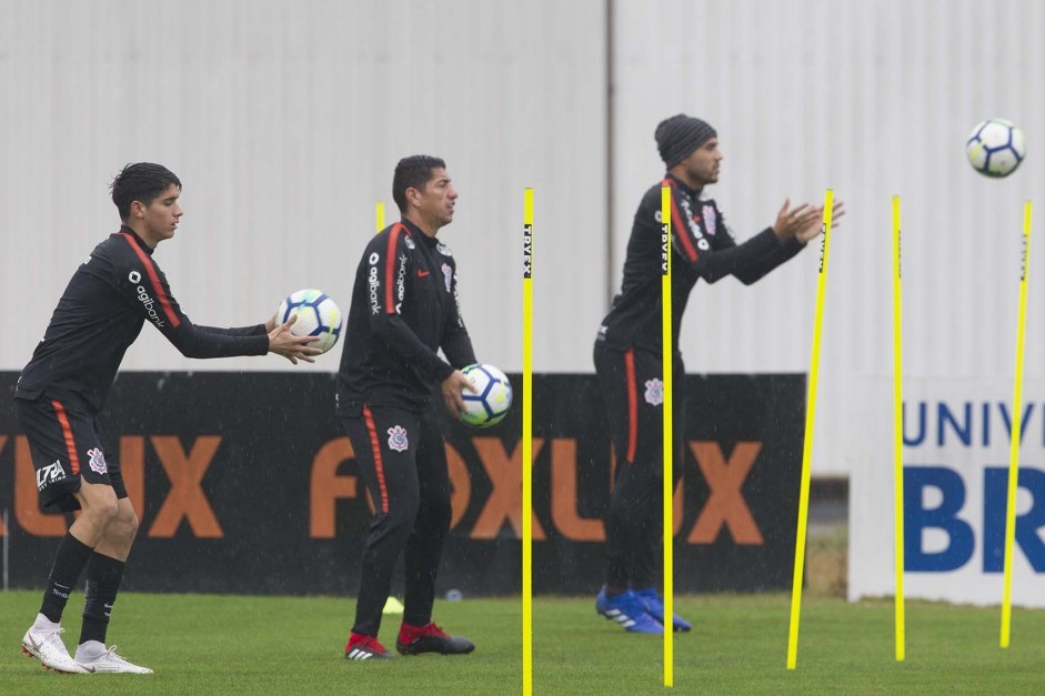 Corinthians faz último treino antes de enfrentar o Atlético-PR, pelo Brasileirão