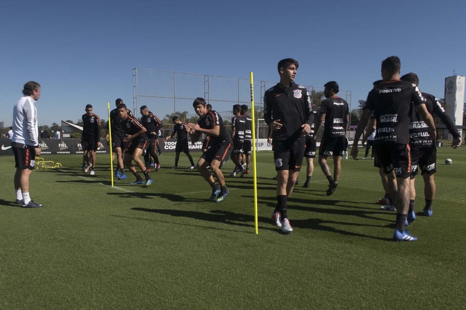 Treinamento no CT Joaquim Grava para o jogo contra a Chapecoense, agora pelo Brasileirão 2018