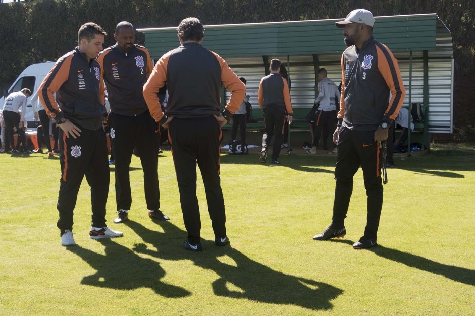 Comissão técnica trabalha em Chapecó para preparar o elenco para duelo pela Copa do Brasil