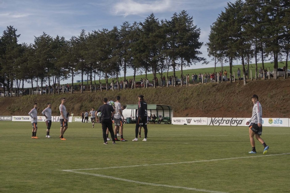 Timão acerta os últimos detalhes antes do jogo contra a Chapecoense, pela Copa do Brasil