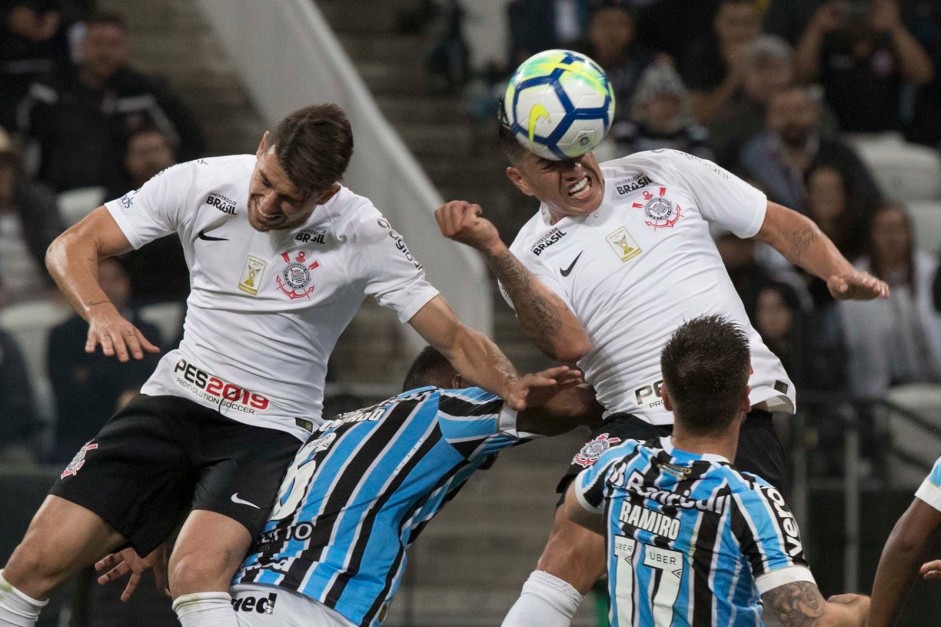 Corinthians perdeu para o Grêmio, na Arena, pelo último jogo do primeiro turno do Brasileirão