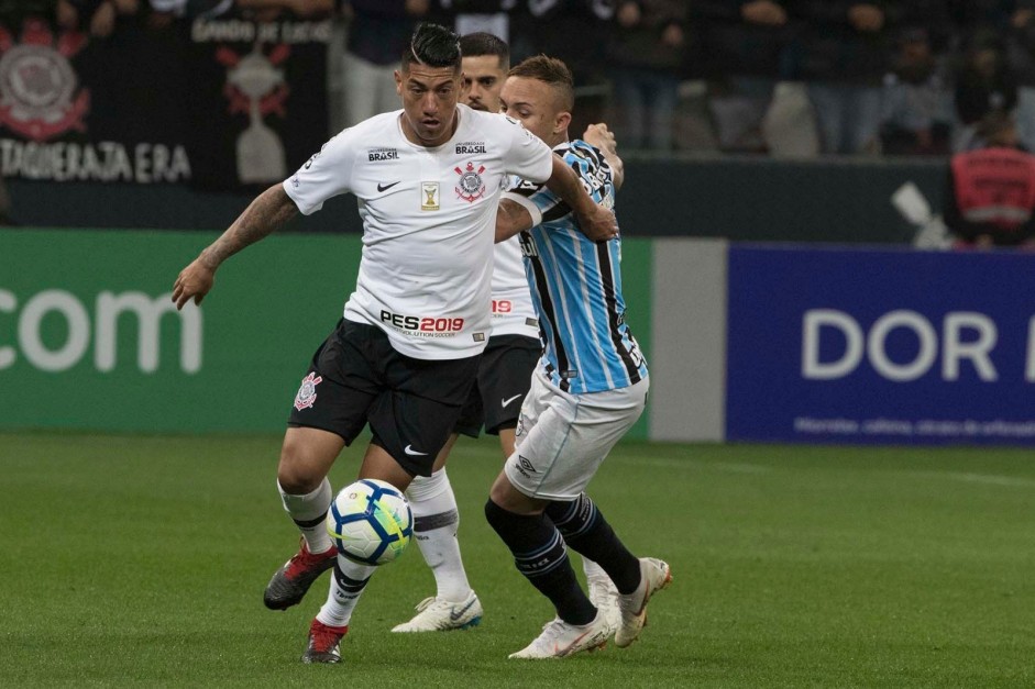 Ralf foi titular contra o Grêmio, pelo Campeonato Brasileiro, na Arena Corinthians