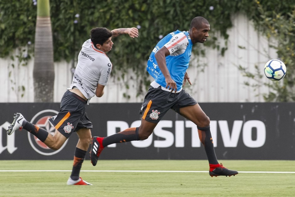 O treinamento tem como foco o jogo contra o Paran, neste sbado.