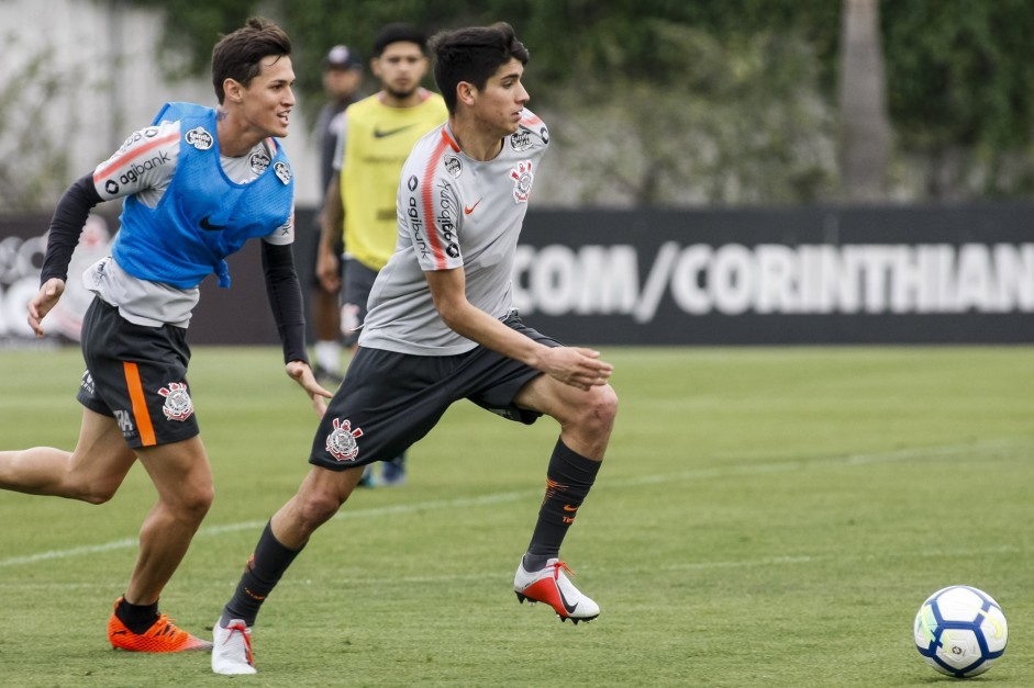 O treinamento tem como foco o jogo contra o Paraná, neste sábado.