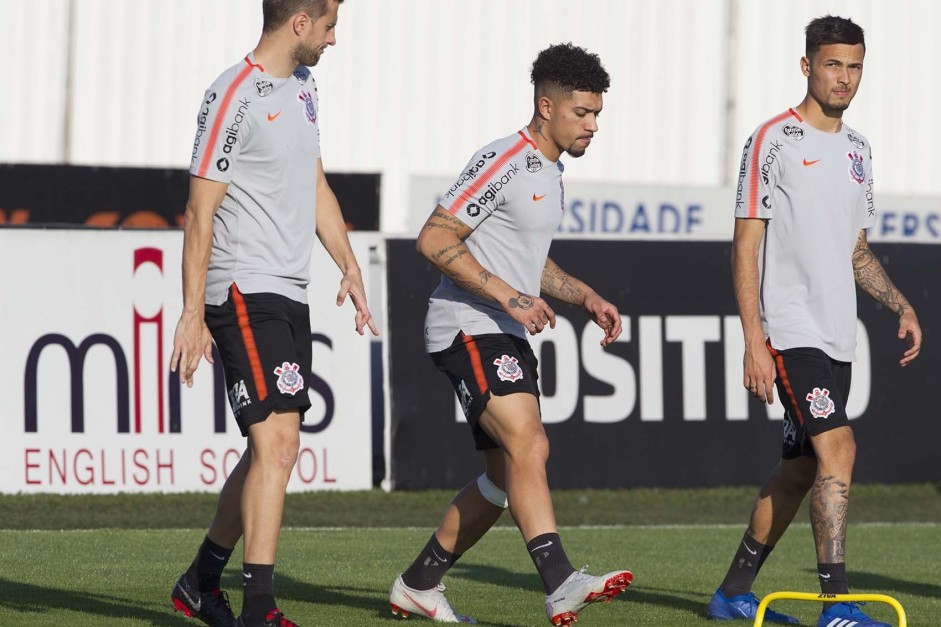 O treinamento tem como foco a partida decisiva contra o Colo-Colo nesta quarta-feira.