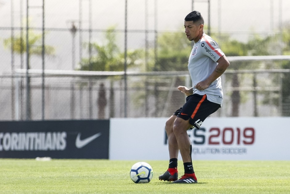 Ralf durante treino no CT Joaquim Grava