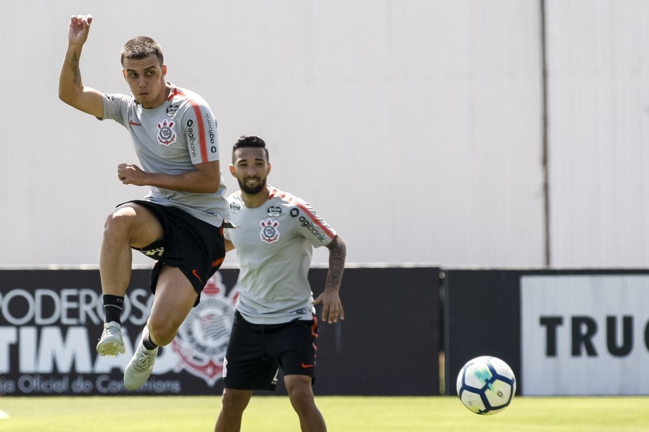 Rodrigo Figueiredo no treino de hoje na manhã no CT