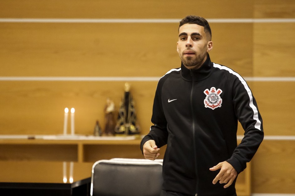 Gabriel foi titular na derrota do Corinthians para Cruzeiro, na final da Copa do Brasil