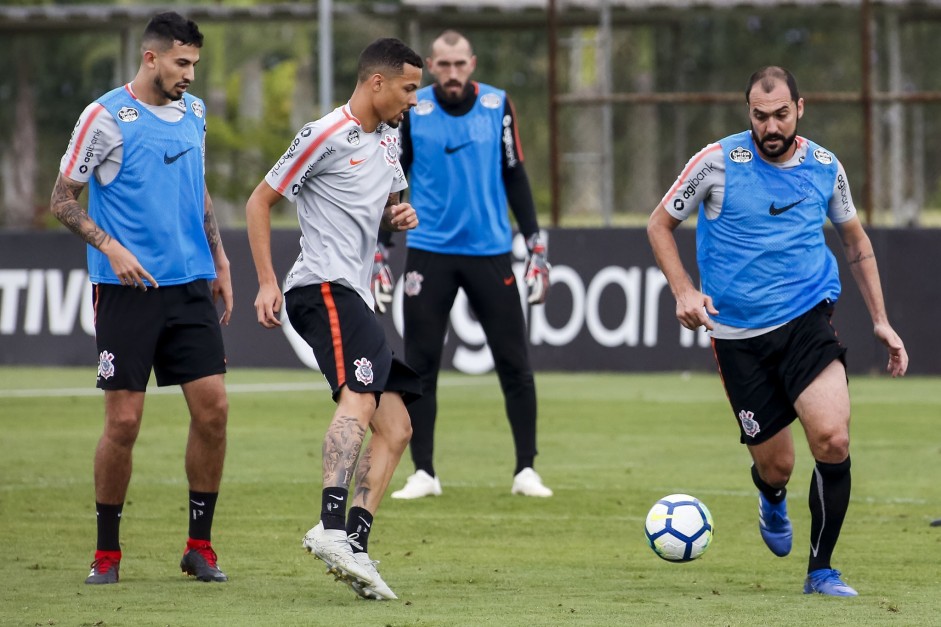 Treino desta tarde no CT Joaquim Grava; o último antes do jogo contra o América-MG