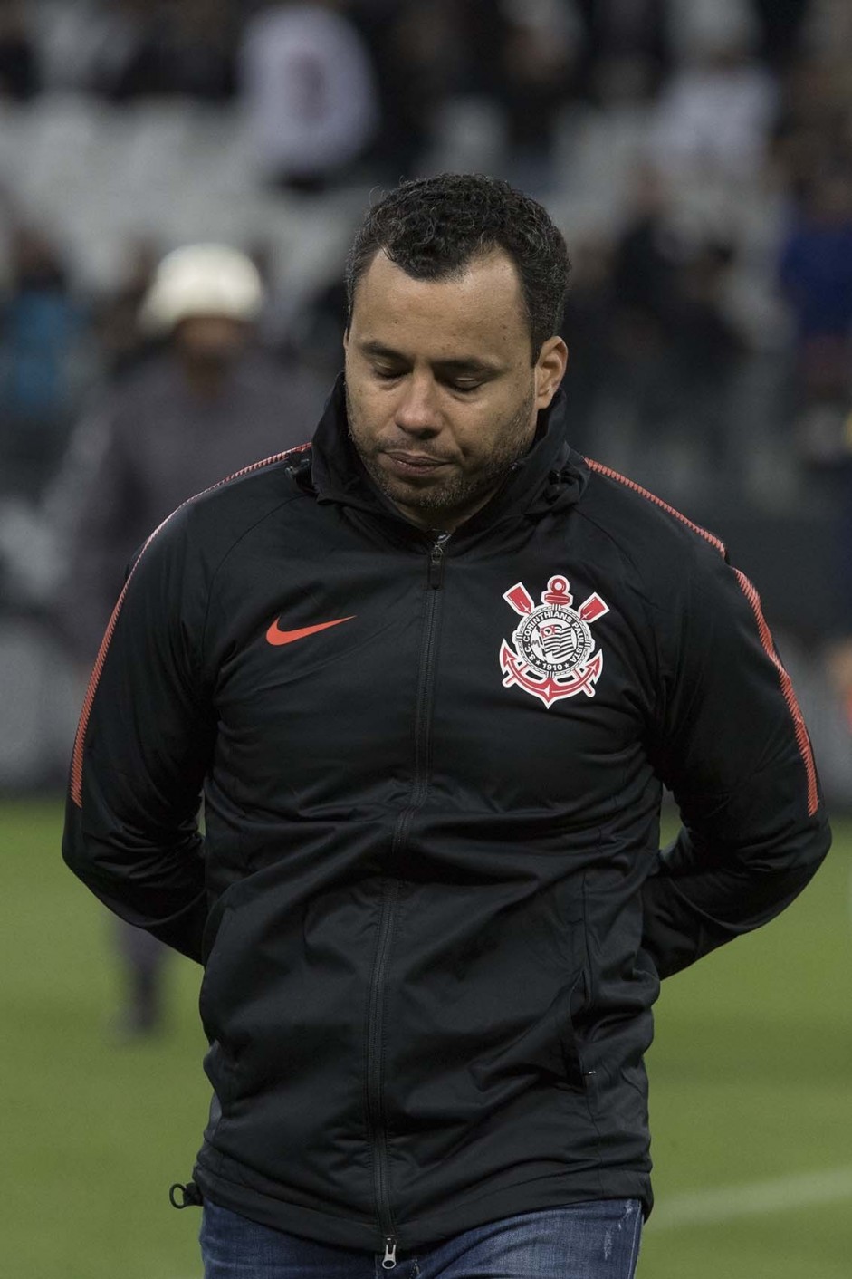 Jair Ventura não saiu satisfeito da Arena nesta sexta