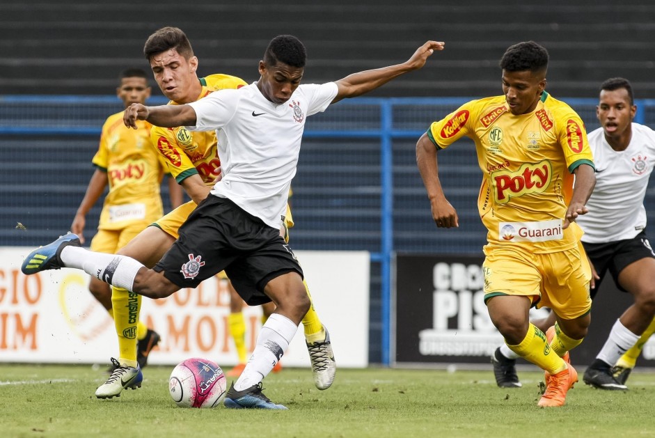 O Corinthians se classificou para as semifinais do campeonato paulista sub-17