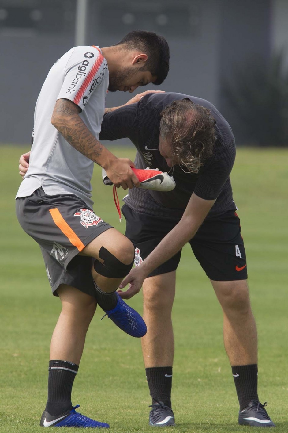 Jogadores se reapresentam depois de empate contra o So Paulo