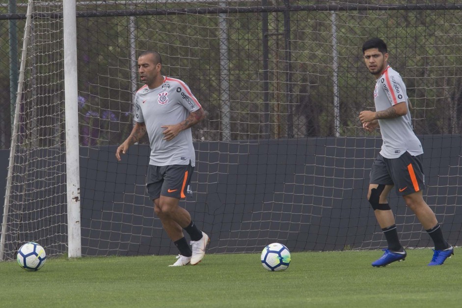 Jogadores se reapresentam depois de empate contra o So Paulo