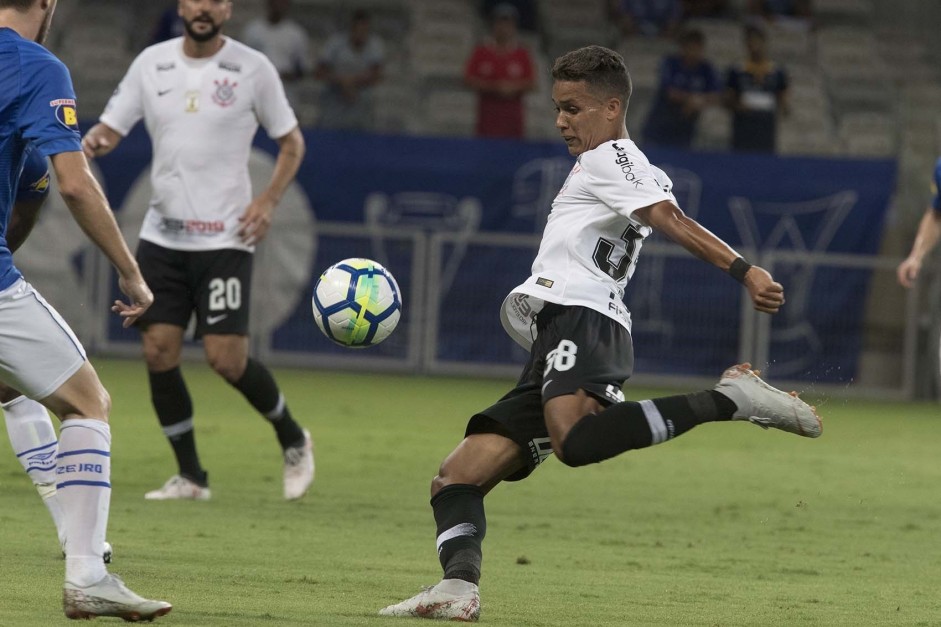 Carille quer mais, mas cena de Pedrinho finalizando é comum nos jogos do Corinthians Carille quer mais, mas cena de Pedrinho finalizando é comum nos jogos do Corinthians