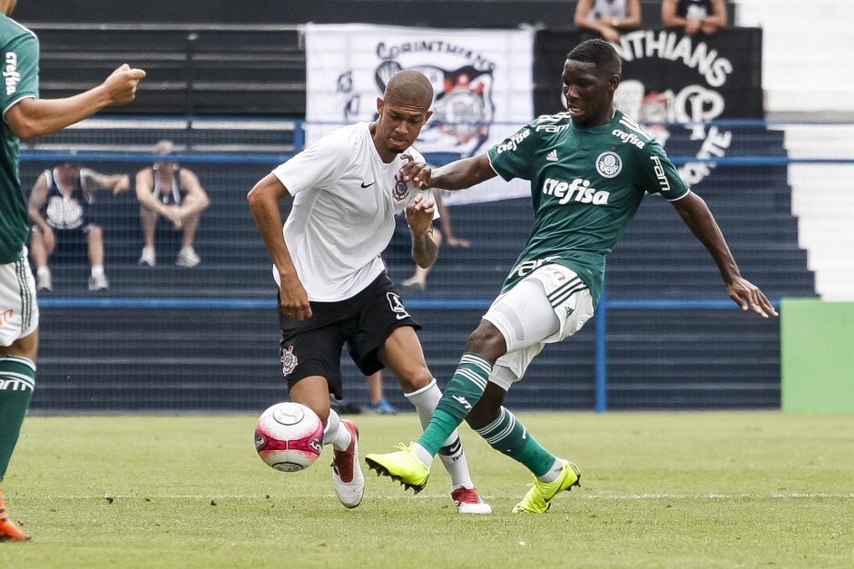 Corinthians e Palmeiras jogaram pelo campeonato paulista sub-20